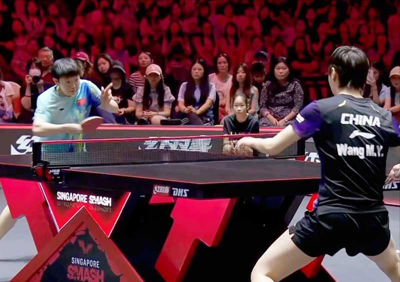  孙颖莎卫冕冠军！新加坡大满贯决赛4-2胜王曼昱 喜提68万元奖金 新闻