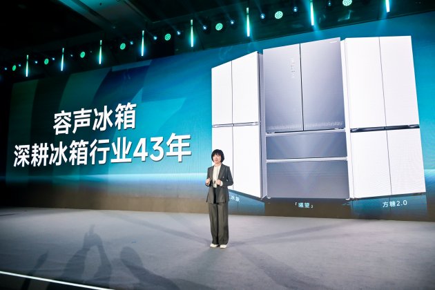 中式家庭的冷冻新选择；容声大冰象，以创新形态回应日常期待。