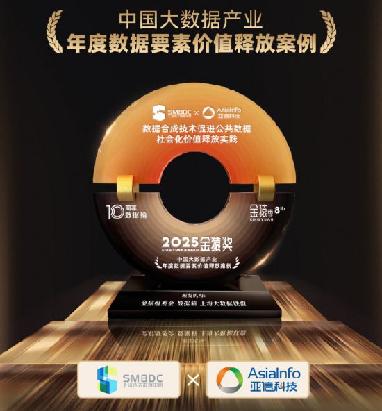 数据合成技术破解公共数据难题；安全流通与价值释放并行；亚信科技上海项目获认可。