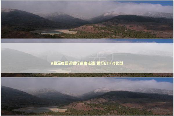 A股深度回调银行逆市走强-银行ETF对比型