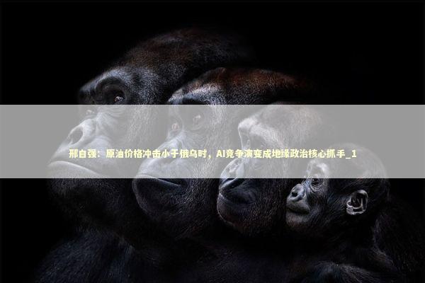 邢自强：原油价格冲击小于俄乌时，AI竞争演变成地缘政治核心抓手_1