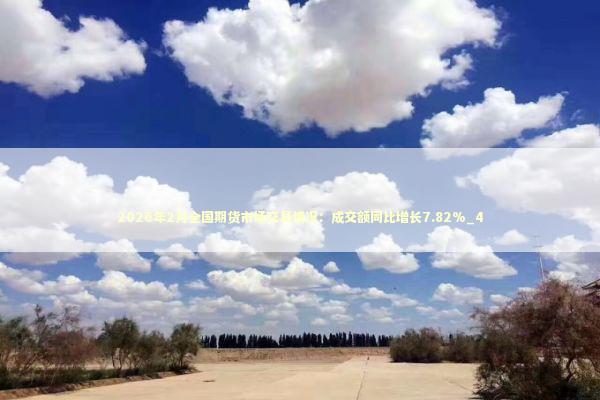 2026年2月全国期货市场交易情况：成交额同比增长7.82%_4