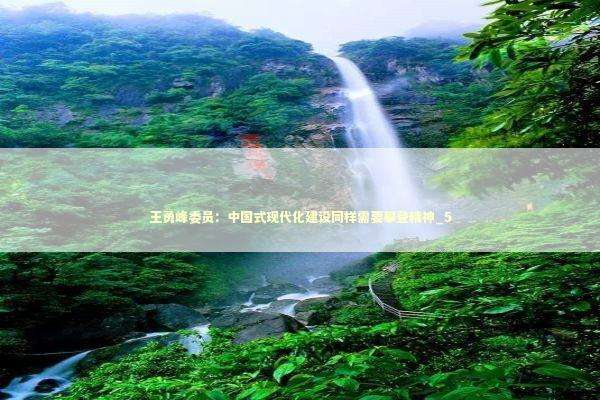 王勇峰委员：中国式现代化建设同样需要攀登精神_5