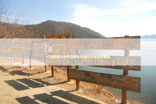 一文搞懂公众号注册全流程与平台选择要点